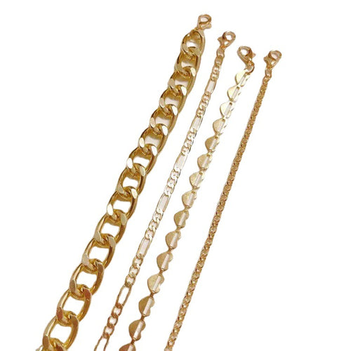 Nouvelle arrivée – Ensemble de 4 Bracelets Femme Chic & Tendance .